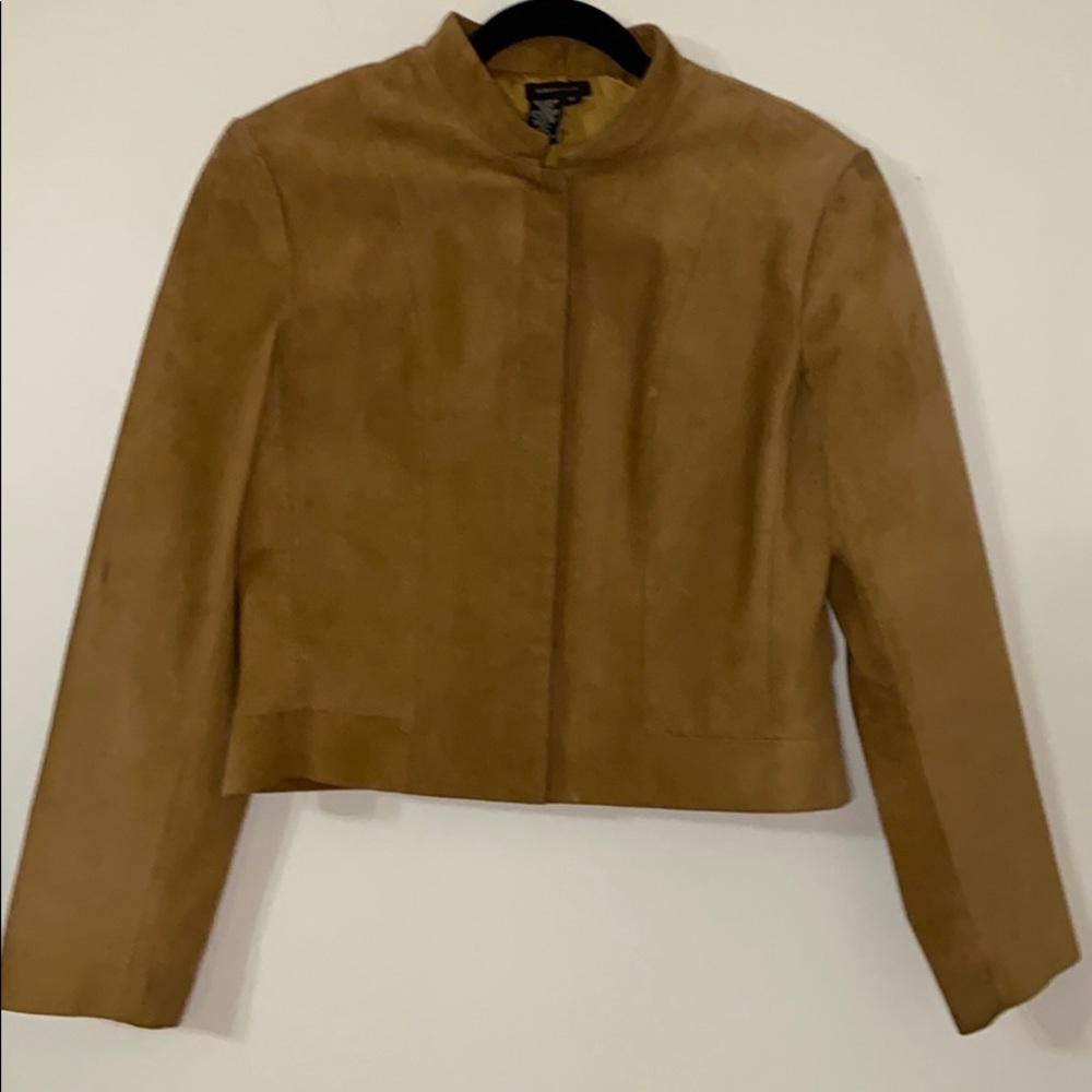 BCBG suede jacket , size 12